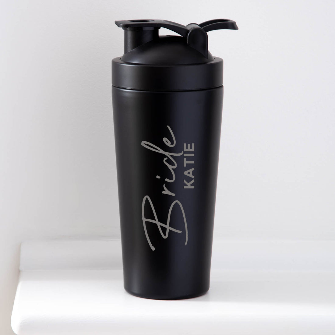 Personalised Bride Wedding Protein Shaker Bottle