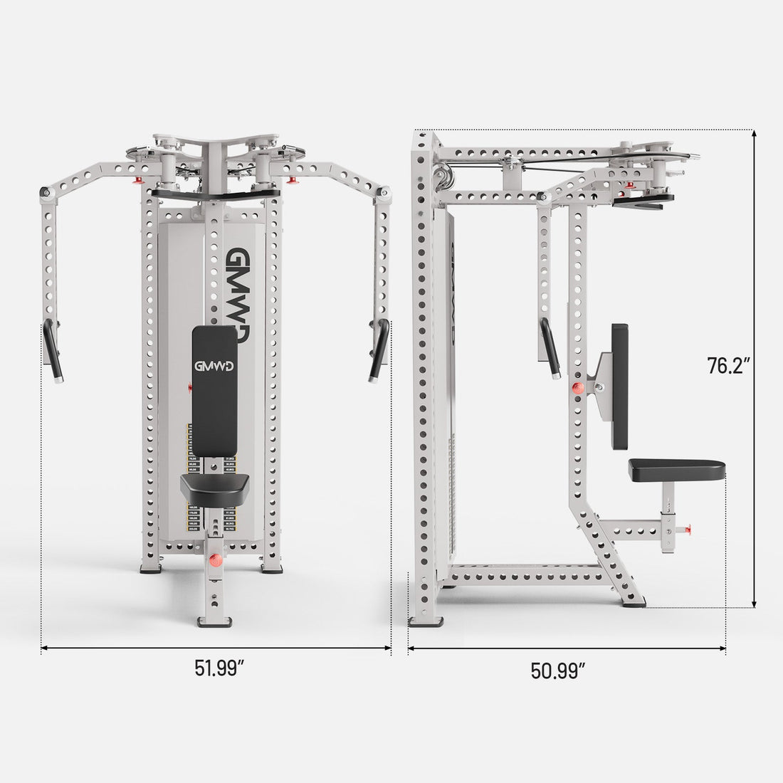 Ascent FR2 Selectorized Pec Fly and Rear Delt Machine