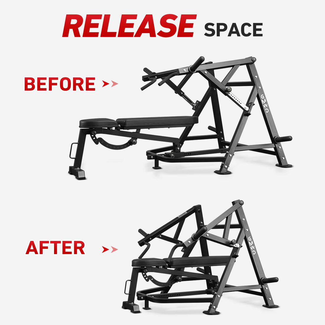 Incline/Decline/Flat Chest Press Machine V3