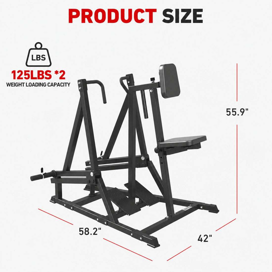 Iso-lateral Seated /Standing Row Machine SR03