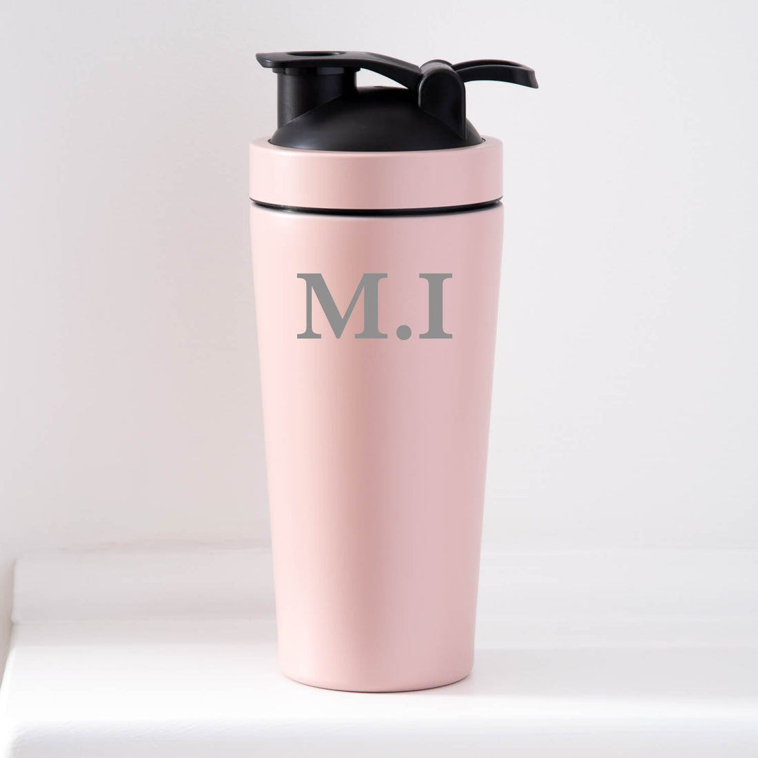 Personalised Initials Protein Shaker Bottle